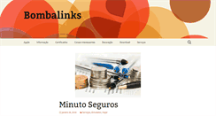 Desktop Screenshot of bombalinks.com.br