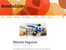 Tablet Screenshot of bombalinks.com.br